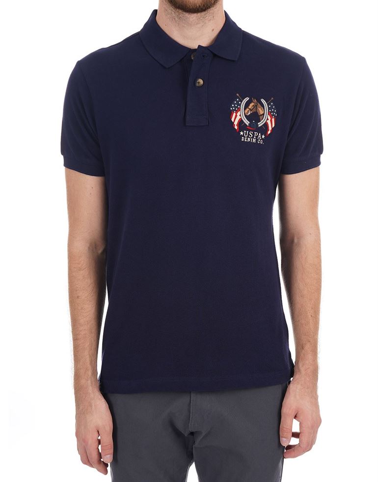 U.S. Polo Assn. Men Solid Casual Wear T-Shirt